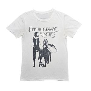 Fleetwood Mac Rumours Band Tour Short Sleeve Shirt Size Men's Small